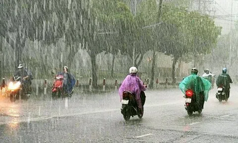 Dự báo thời tiết 16/8: Bắc Bộ, Bắc Trung Bộ mưa lớn, nguy cơ lũ quét và sạt lở đất